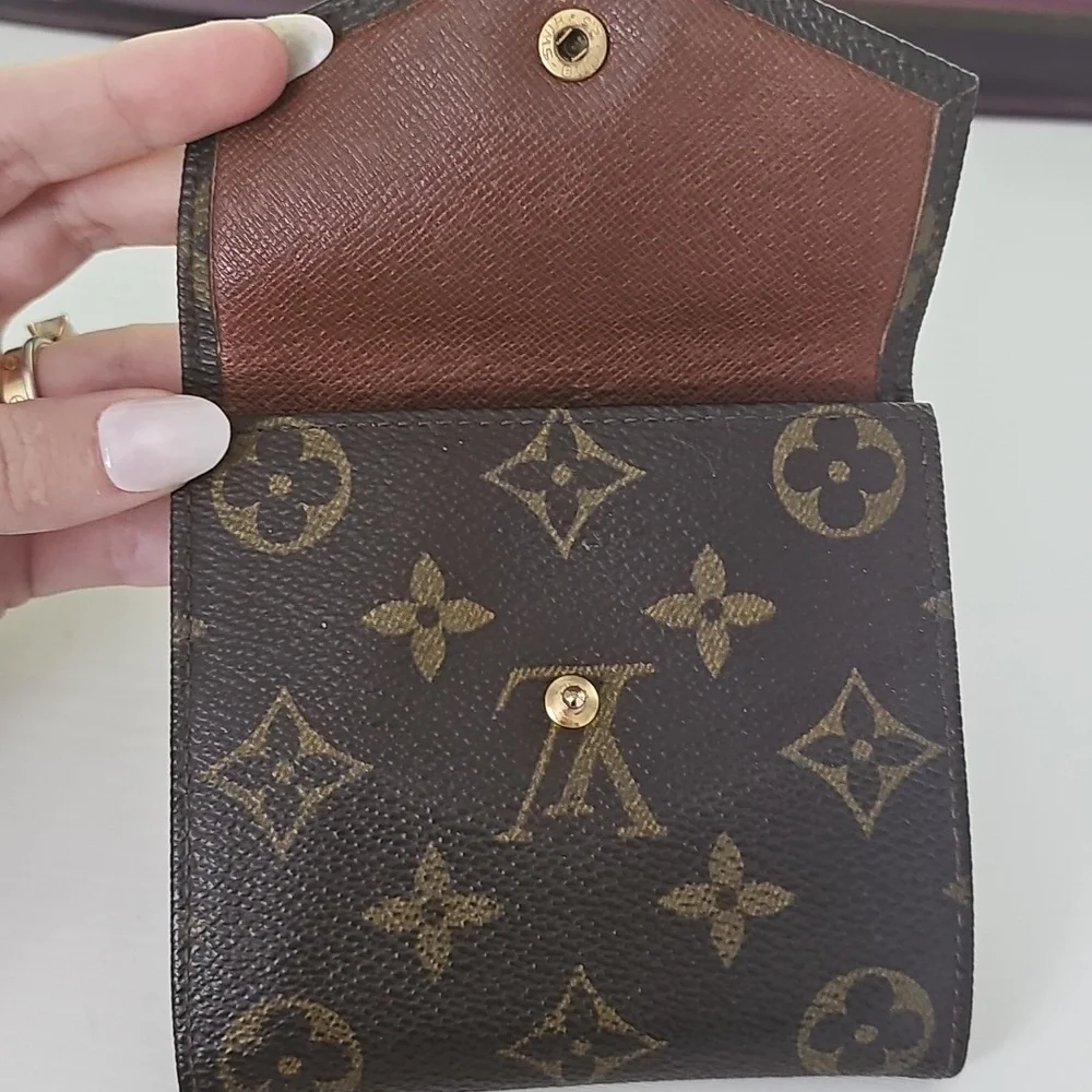 Louis Vuitton Brown Monogram Compact Wallet